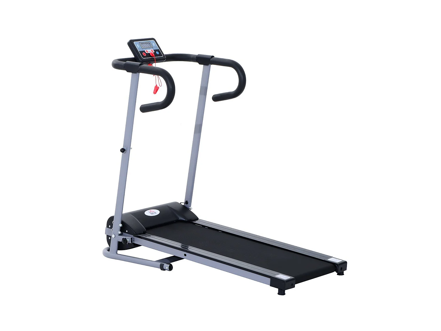 Cinta de correr negro y gris 120.5x60x116 cm HOMCOM