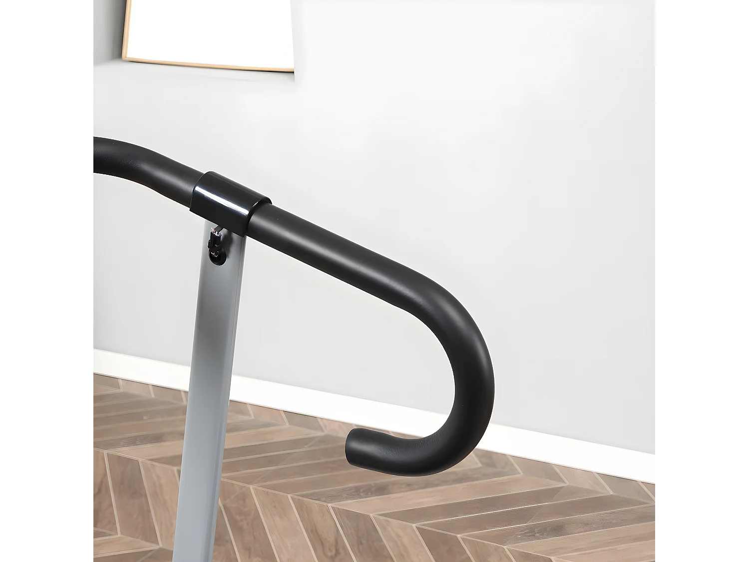 Cinta de correr negro y gris 120.5x60x116 cm HOMCOM