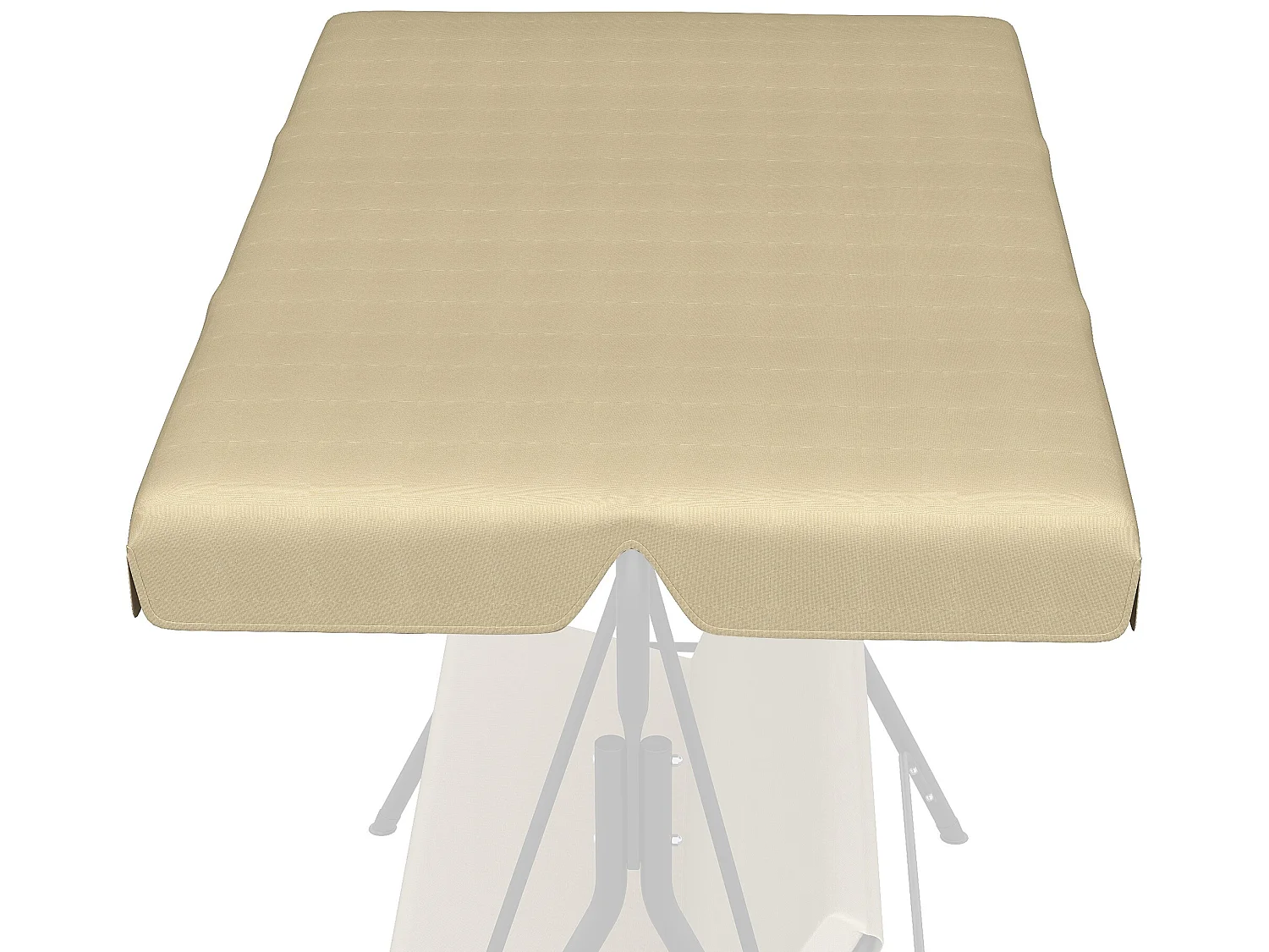 Repuesto de toldo beige 156x117x15 cm Outsunny