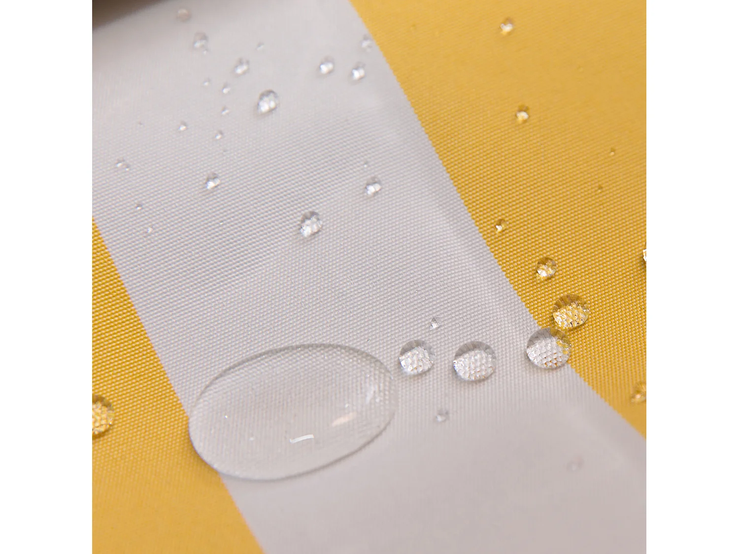 Toldo manual retráctil amarillo 300x150x280 cm Outsunny