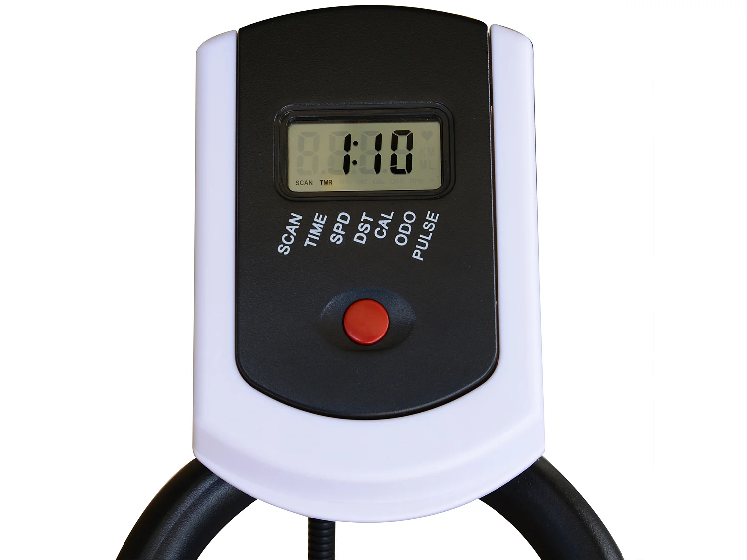 Bicicleta estática negro 103x48x115 cm HOMCOM