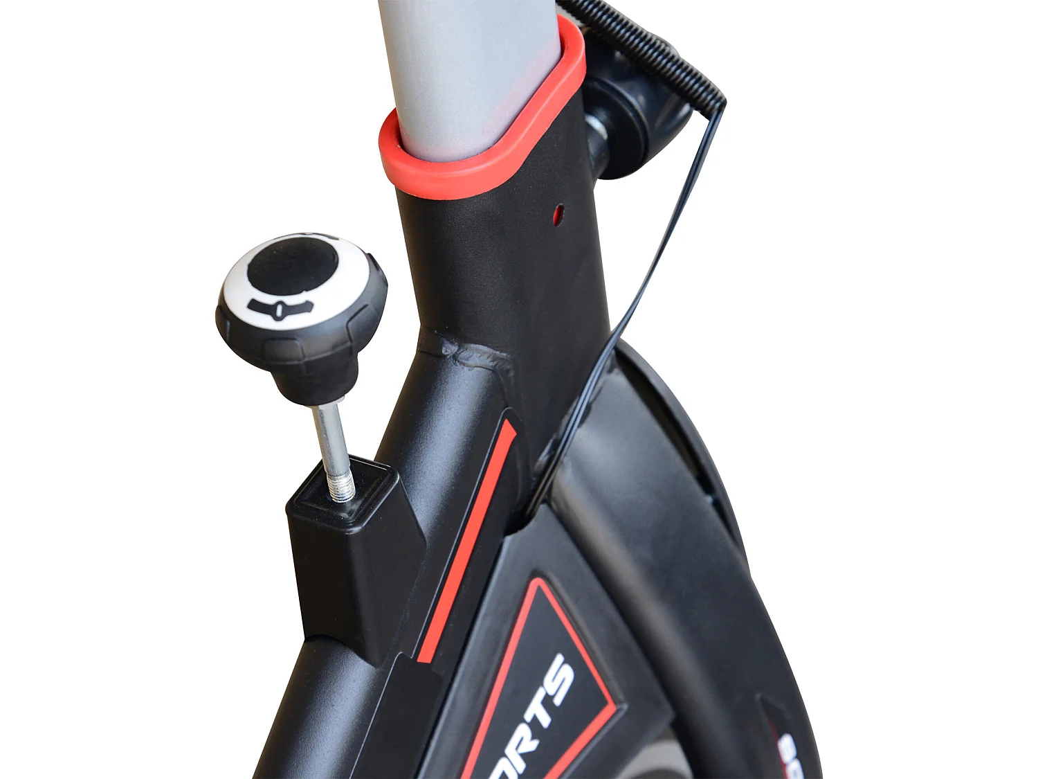 Bicicleta estática negro 103x48x115 cm HOMCOM