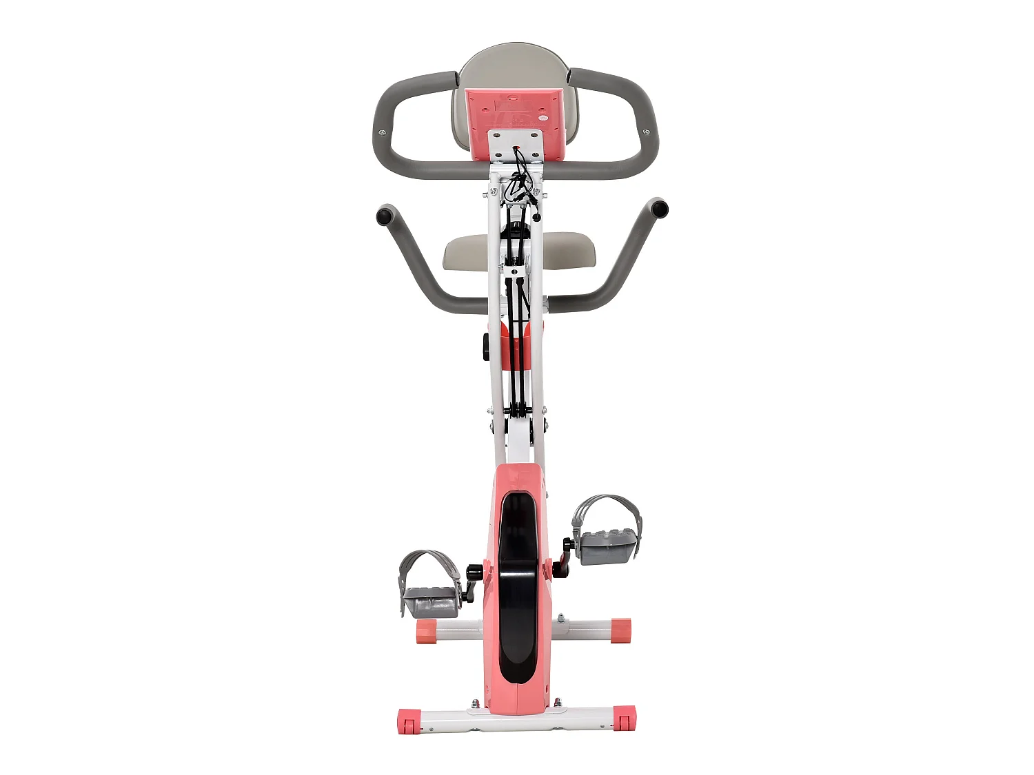 Bicicleta estática rosa 97x51x115 cm HOMCOM