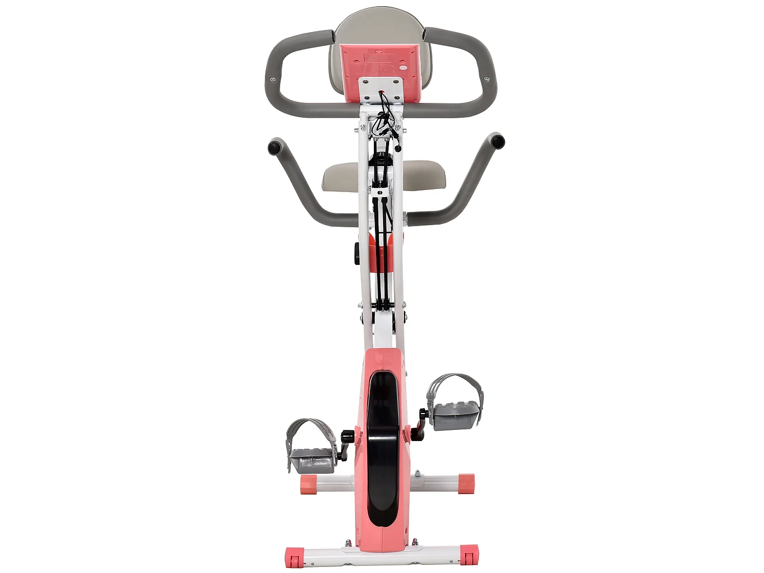 Bicicleta estática rosa 97x51x115 cm HOMCOM