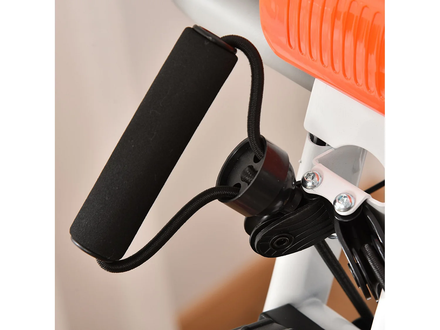 Bicicleta estática naranja 97x51x115 cm HOMCOM