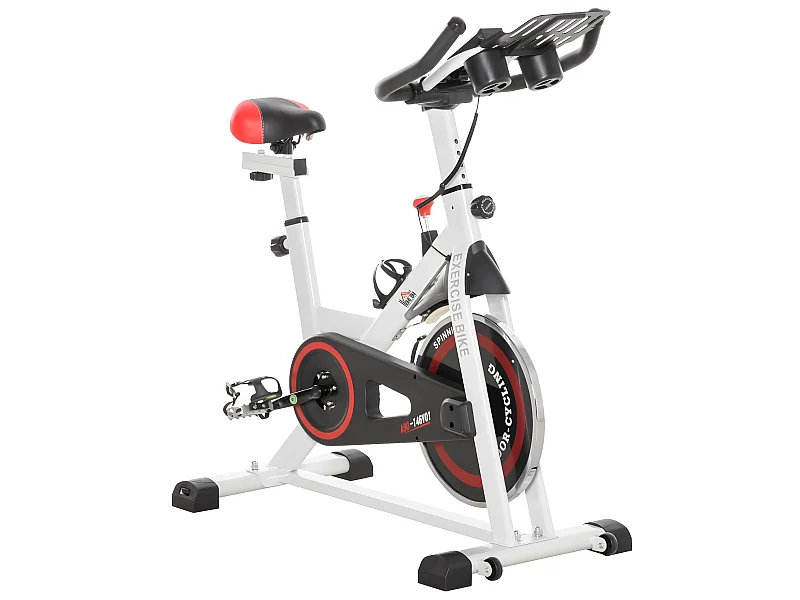 Bicicleta estática multicolor 103x53x114 cm HOMCOM