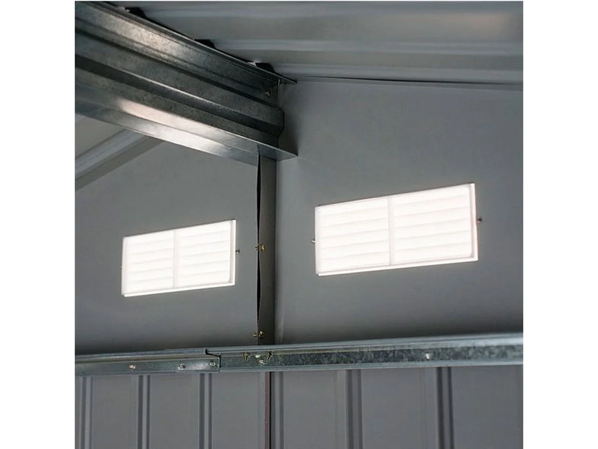 Cobertizo de jardín verde oscuro 277x195x192 cm Outsunny