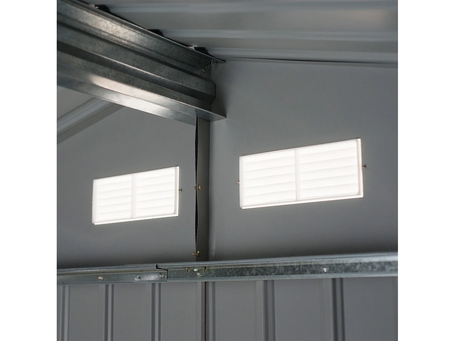 Cobertizo de jardín verde oscuro 277x195x192 cm Outsunny