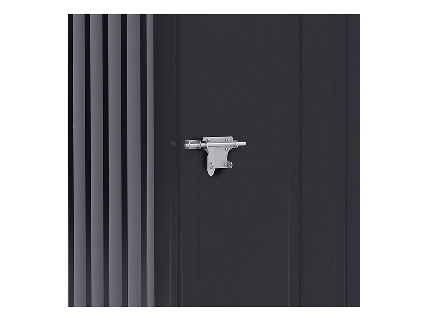 Cobertizo de jardín gris 100x103x160 cm Outsunny