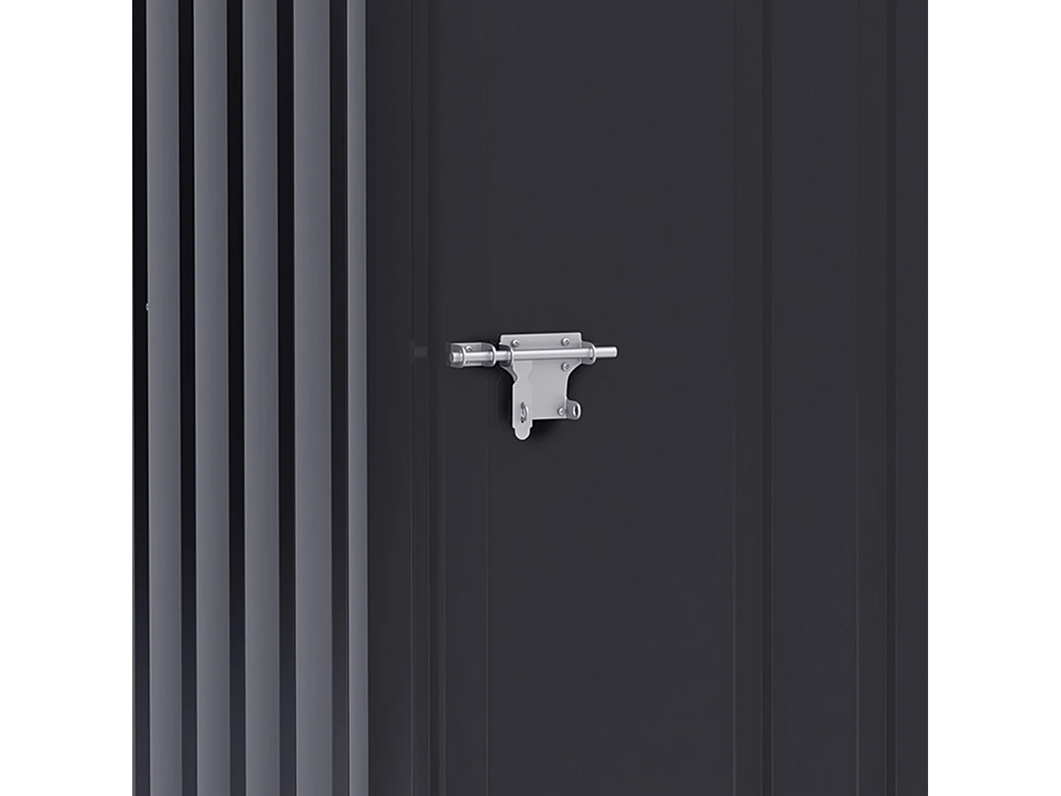 Cobertizo de jardín gris 100x103x160 cm Outsunny