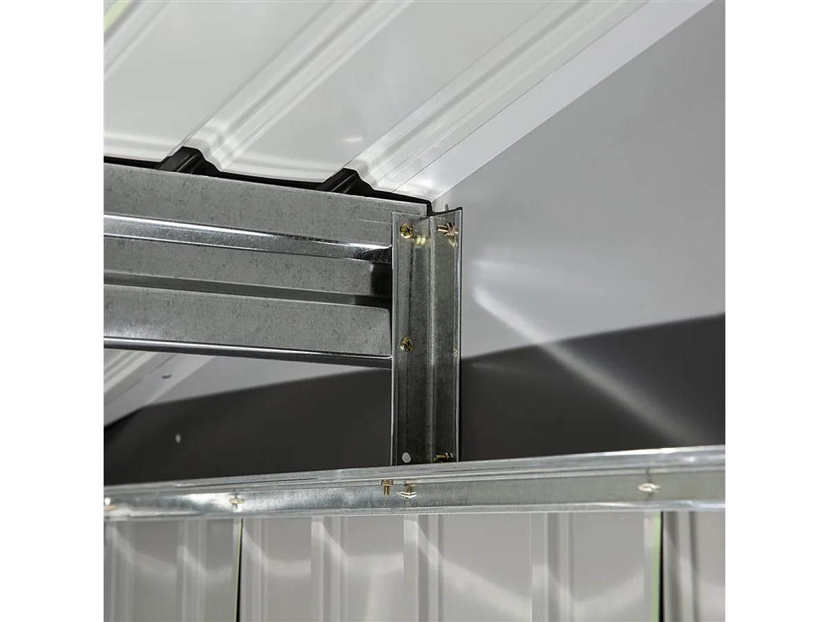 Cobertizo de jardín verde 277x195x192 cm Outsunny