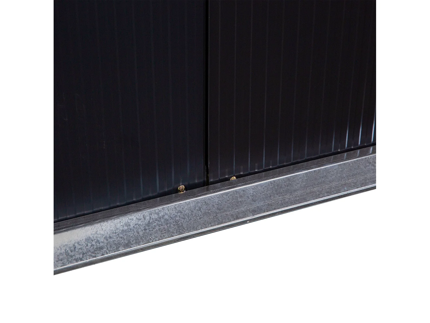 Cobertizo de jardín gris 322x277x192 cm Outsunny