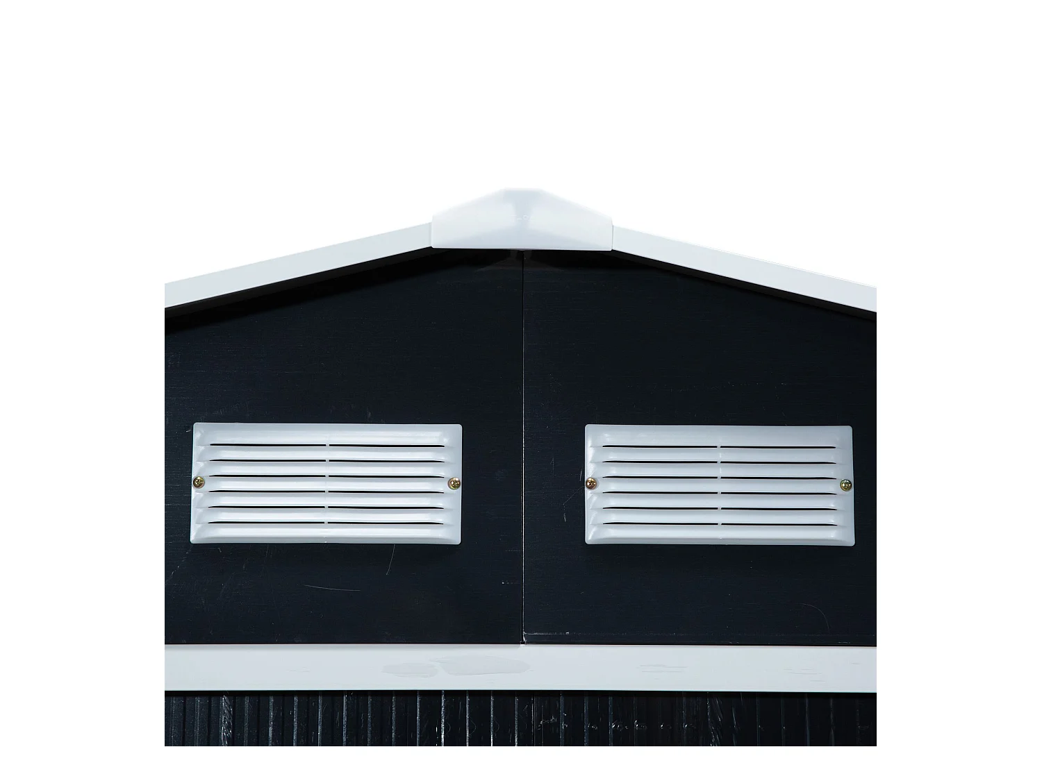 Caseta de jardín gris 277x195x192 cm Outsunny