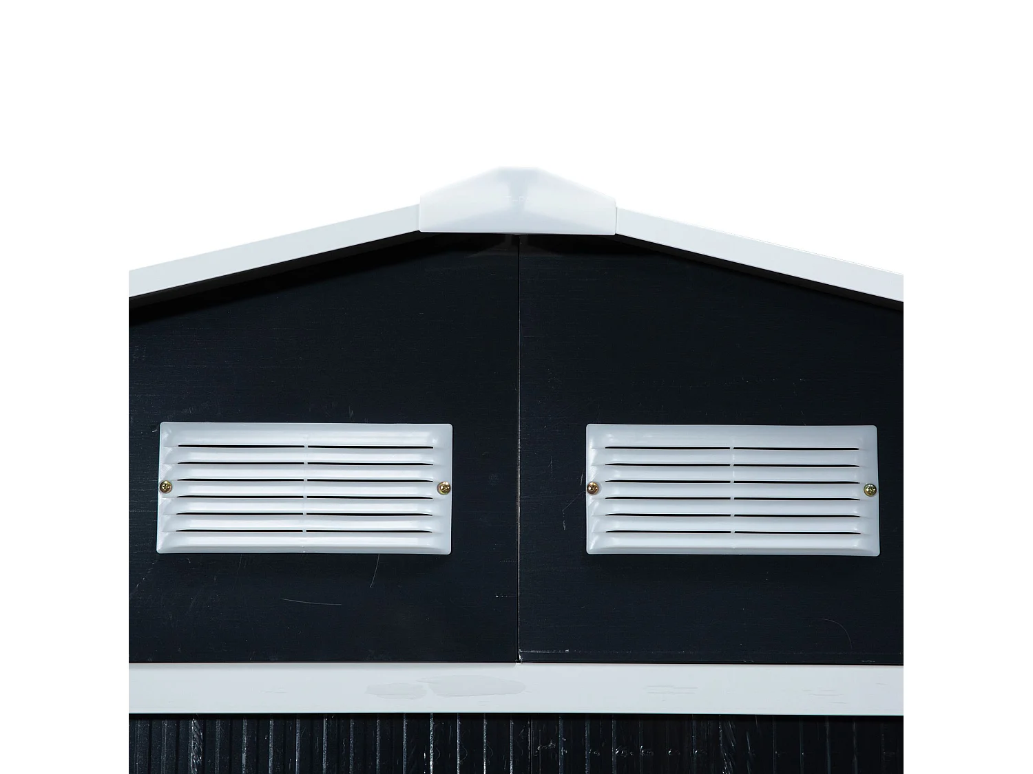 Caseta de jardín gris 277x195x192 cm Outsunny