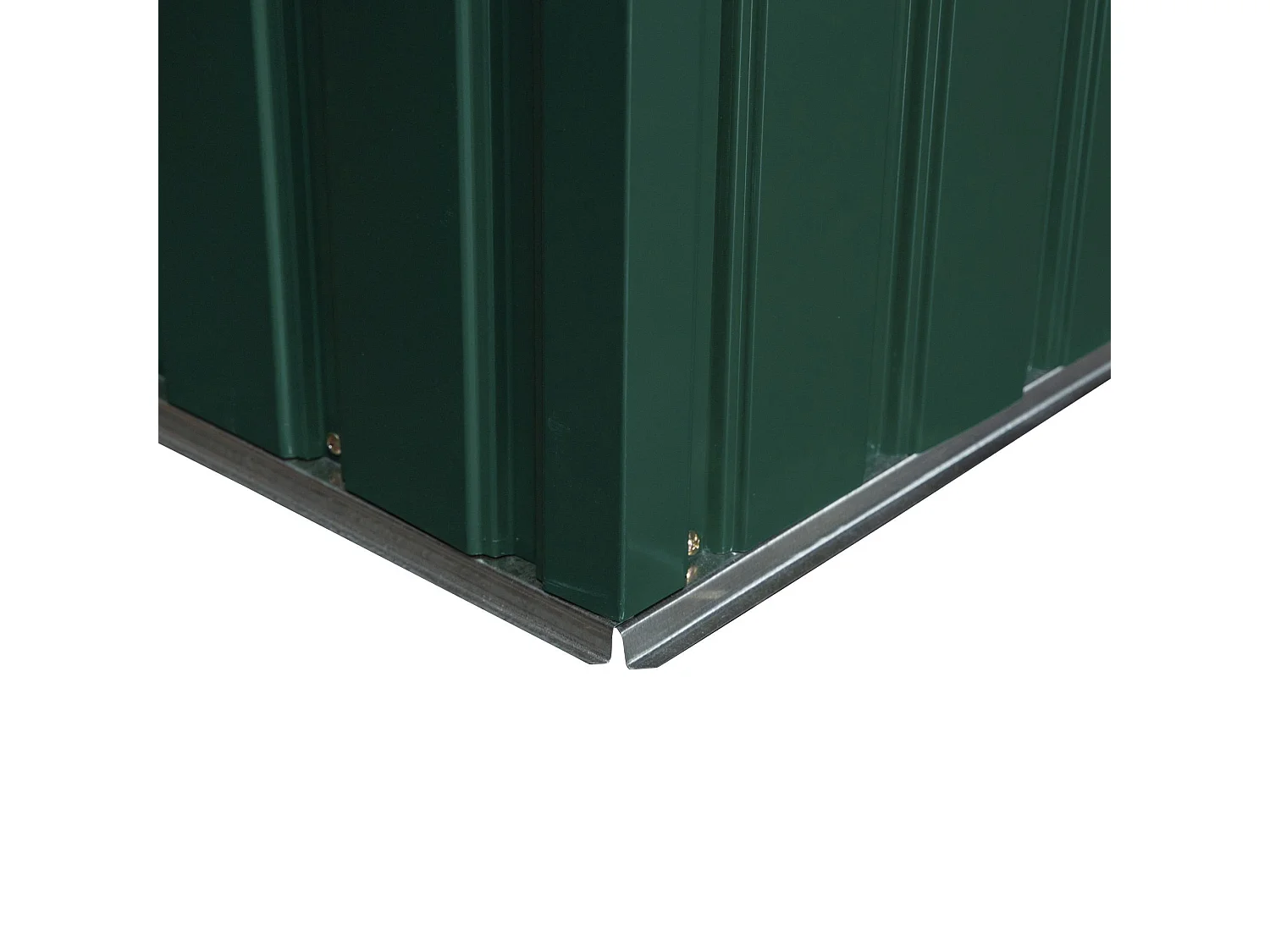 Cobertizo de jardín verde 340x386x200 cm Outsunny