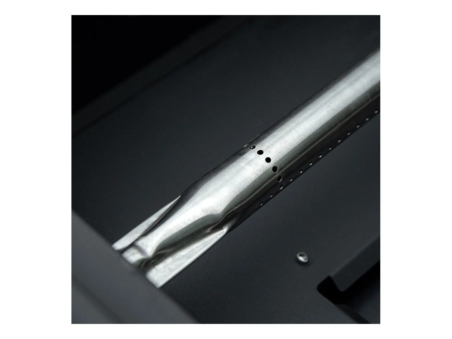 Barbacoa de mesa a gas negro 55x46.5x41 cm Outsunny