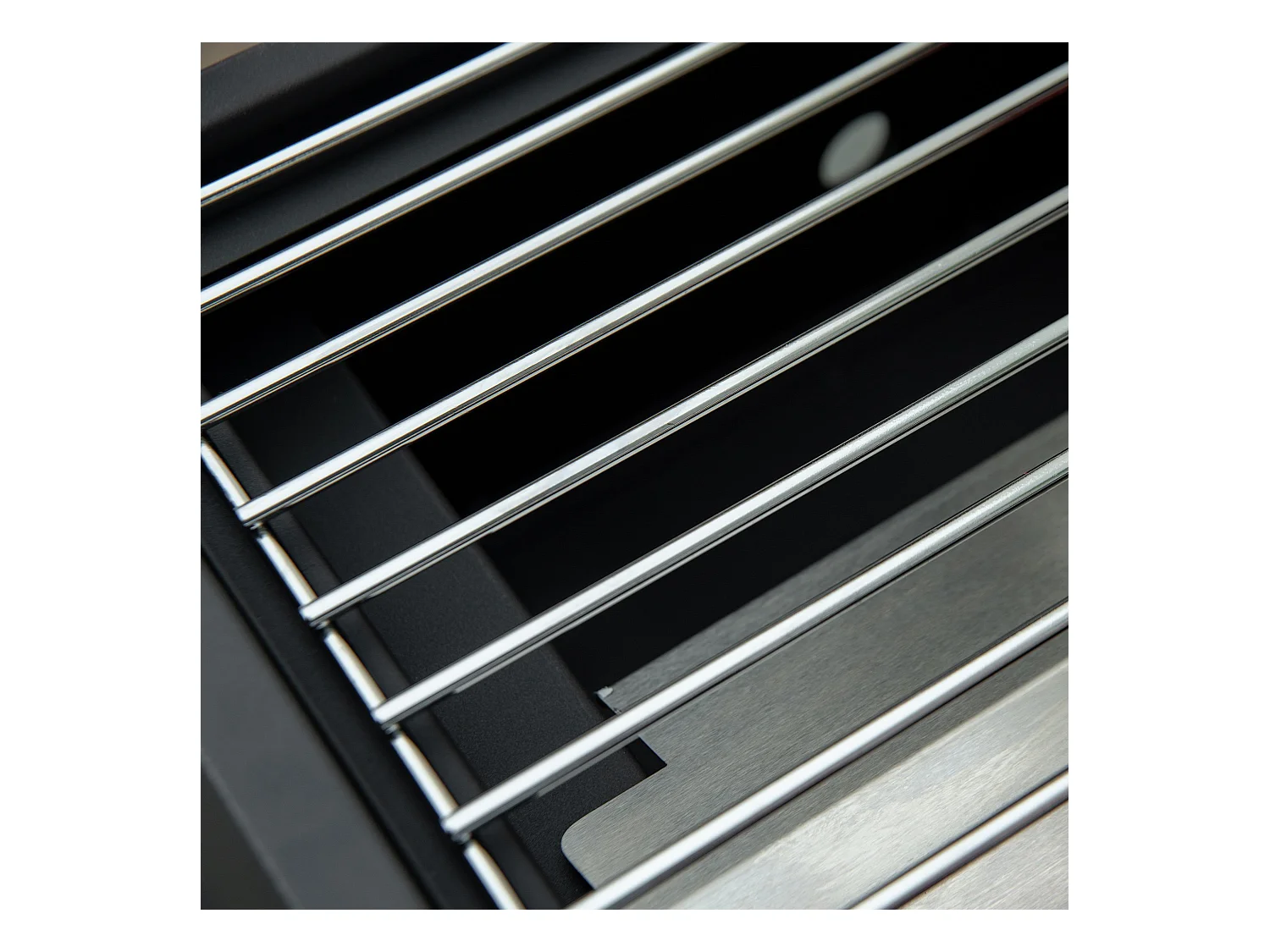 Barbacoa de mesa a gas negro 55x46.5x41 cm Outsunny