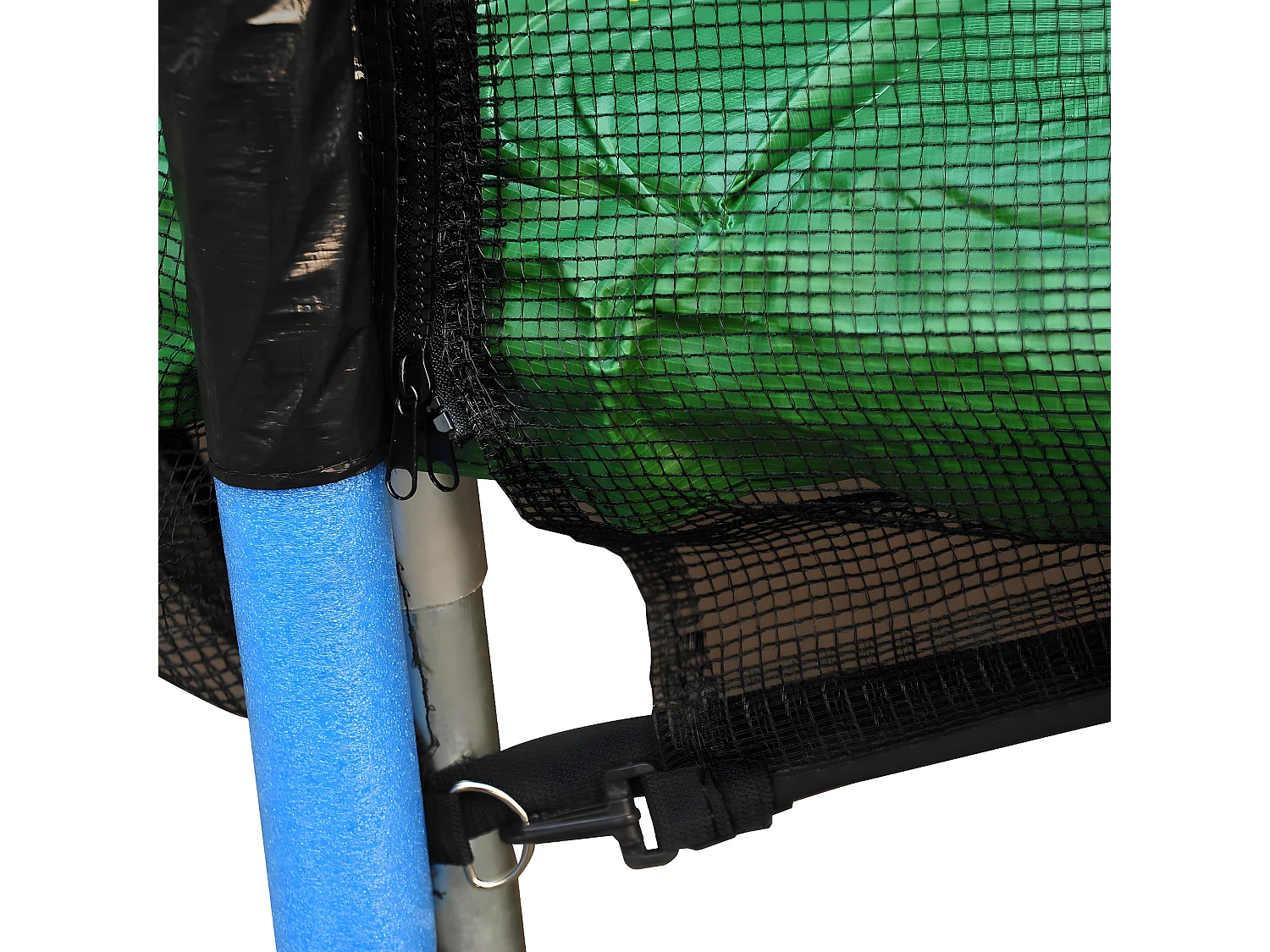 Red de seguridad para cama elástica negro ø366x180 cm HOMCOM