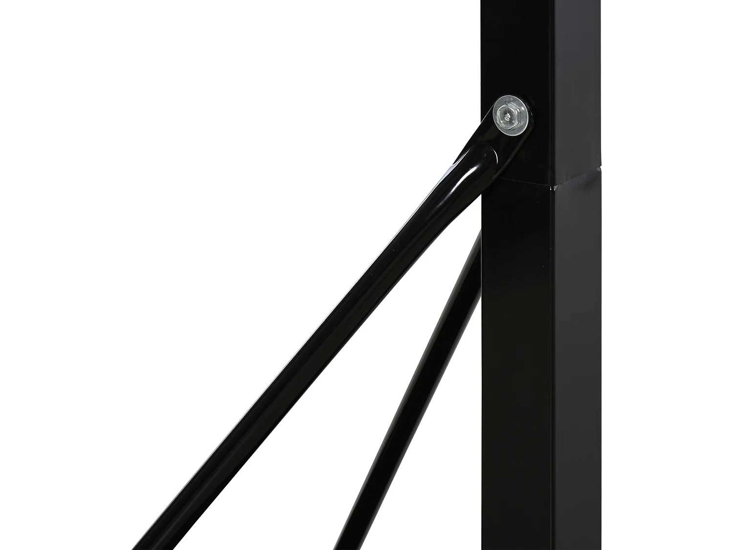 Soporte de baloncesto negro 90x165x352 cm HOMCOM