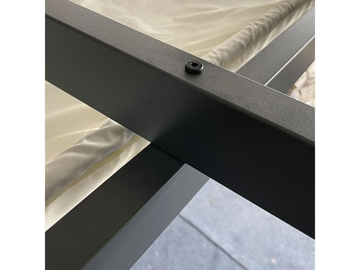 Pérgola de aluminio crema 396x296x220 cm Outsunny