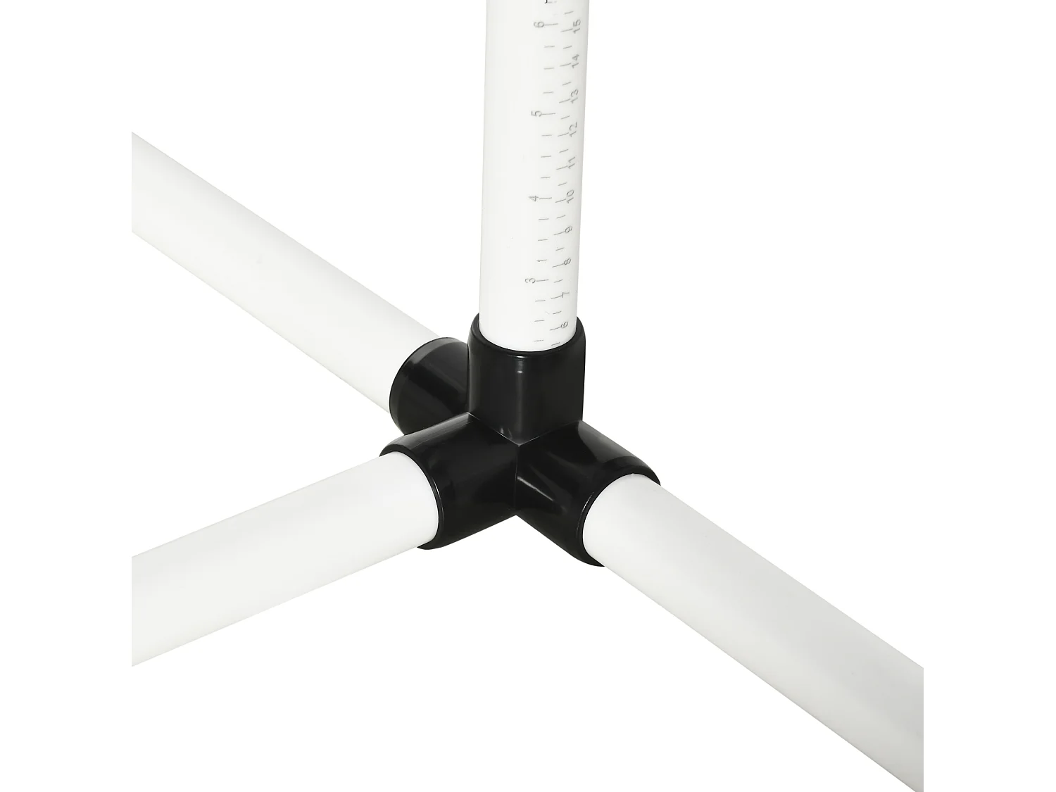 Set de entrenamiento de agilidad para perros blanco 99x65x94 cm PawHut