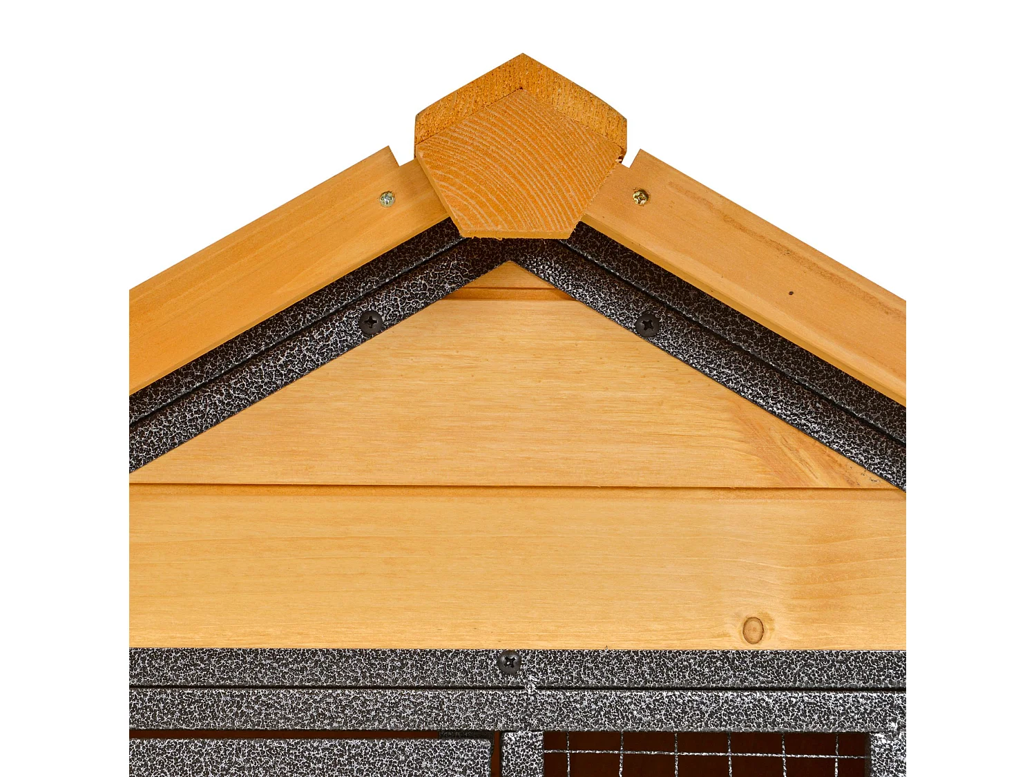 Conejera de exterior multicolor 122 x 63 x 92cm PawHut