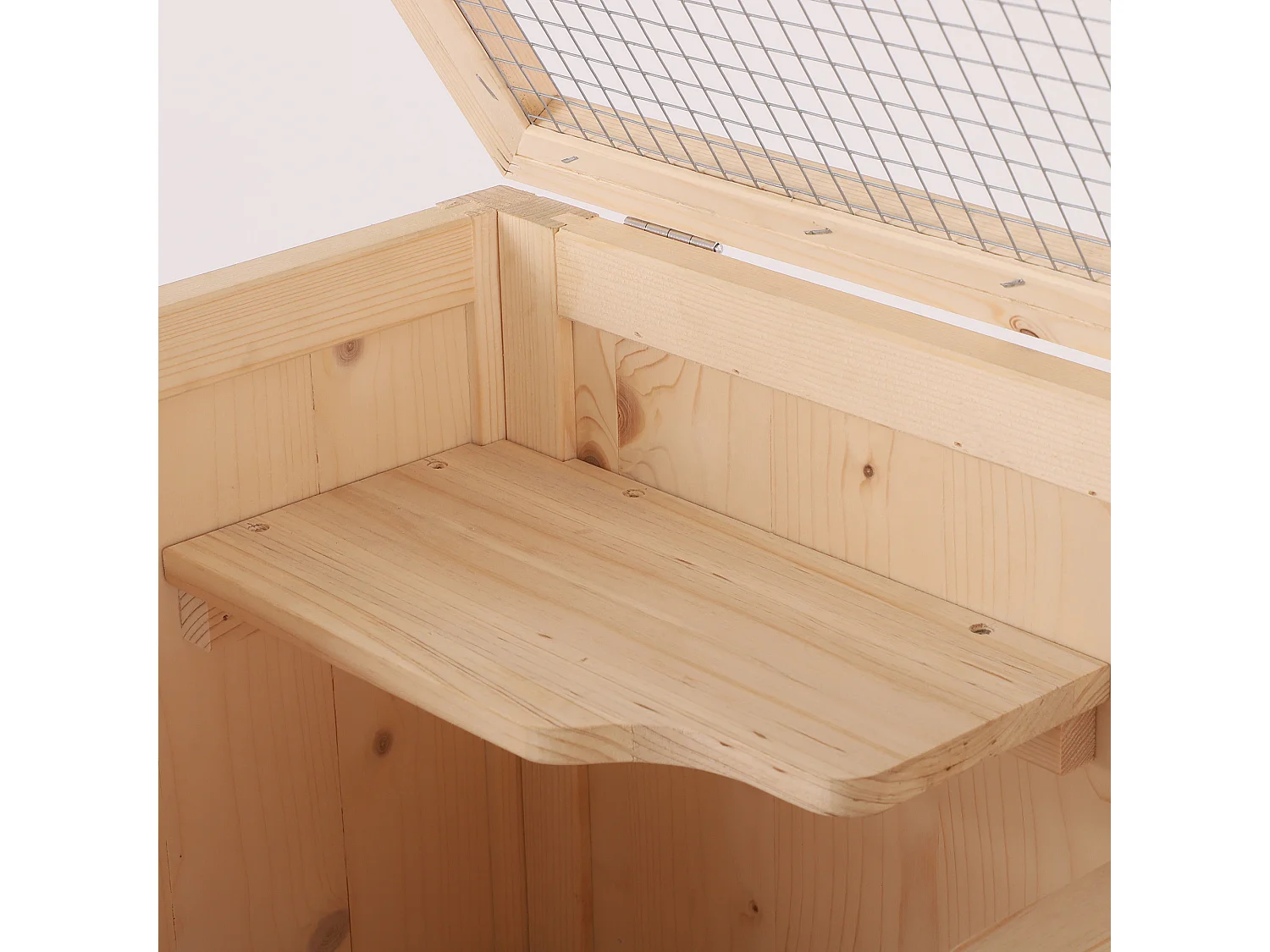 Jaula madera para hámster madera 60x40x120cm PawHut