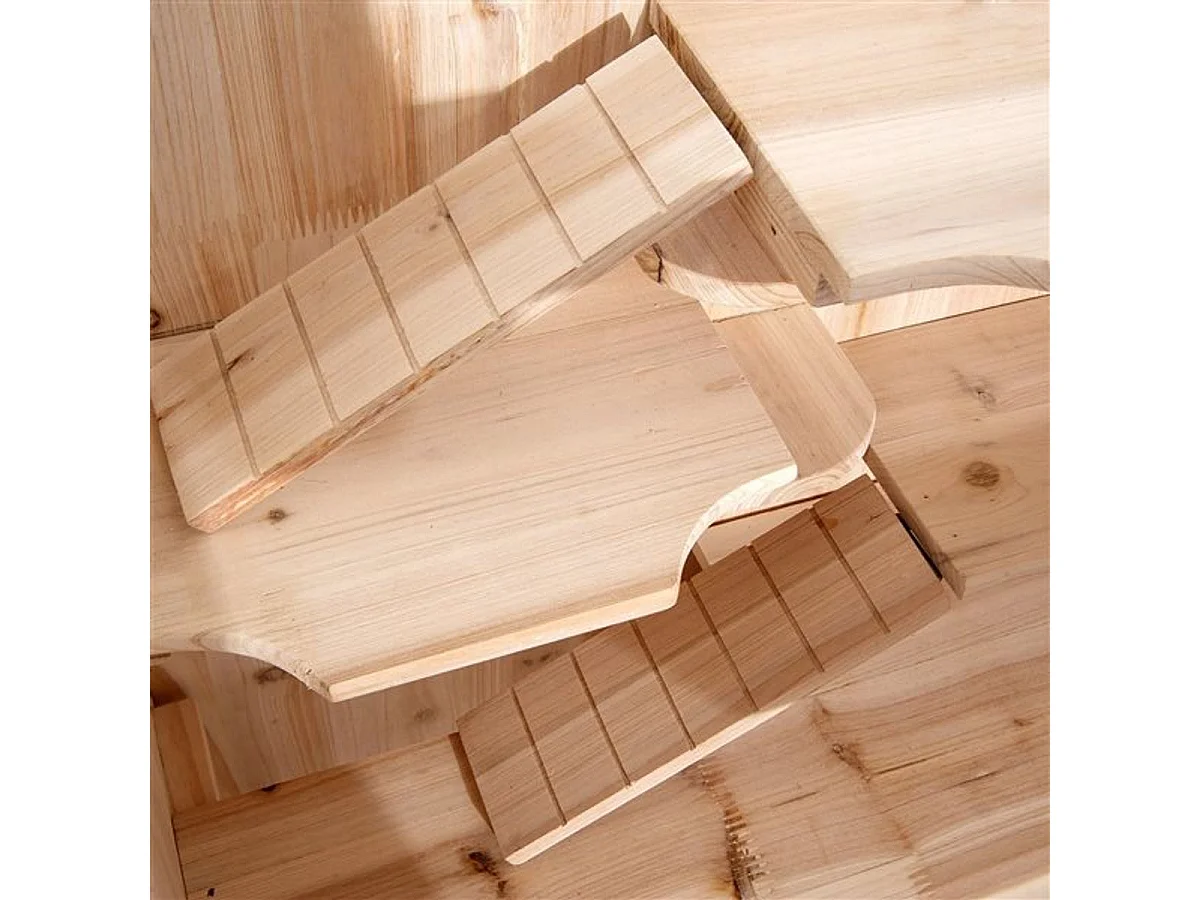 Jaula madera para hámster madera 60x40x120cm PawHut