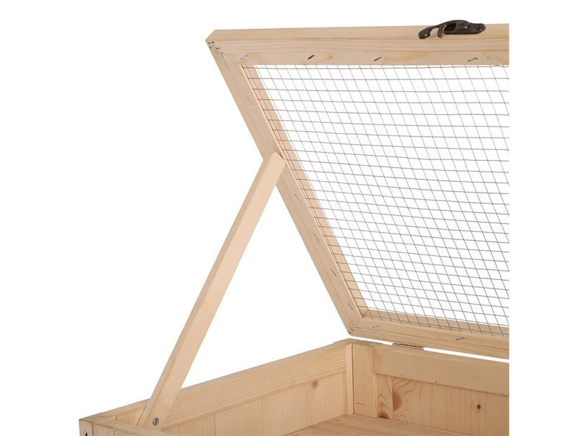 Jaula madera para hámster madera 60x40x120cm PawHut
