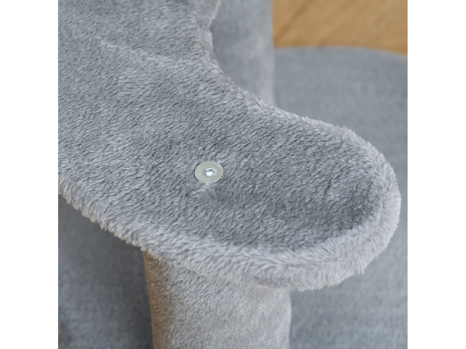 Árbol para gatos gris 40x40x65 cm PawHut