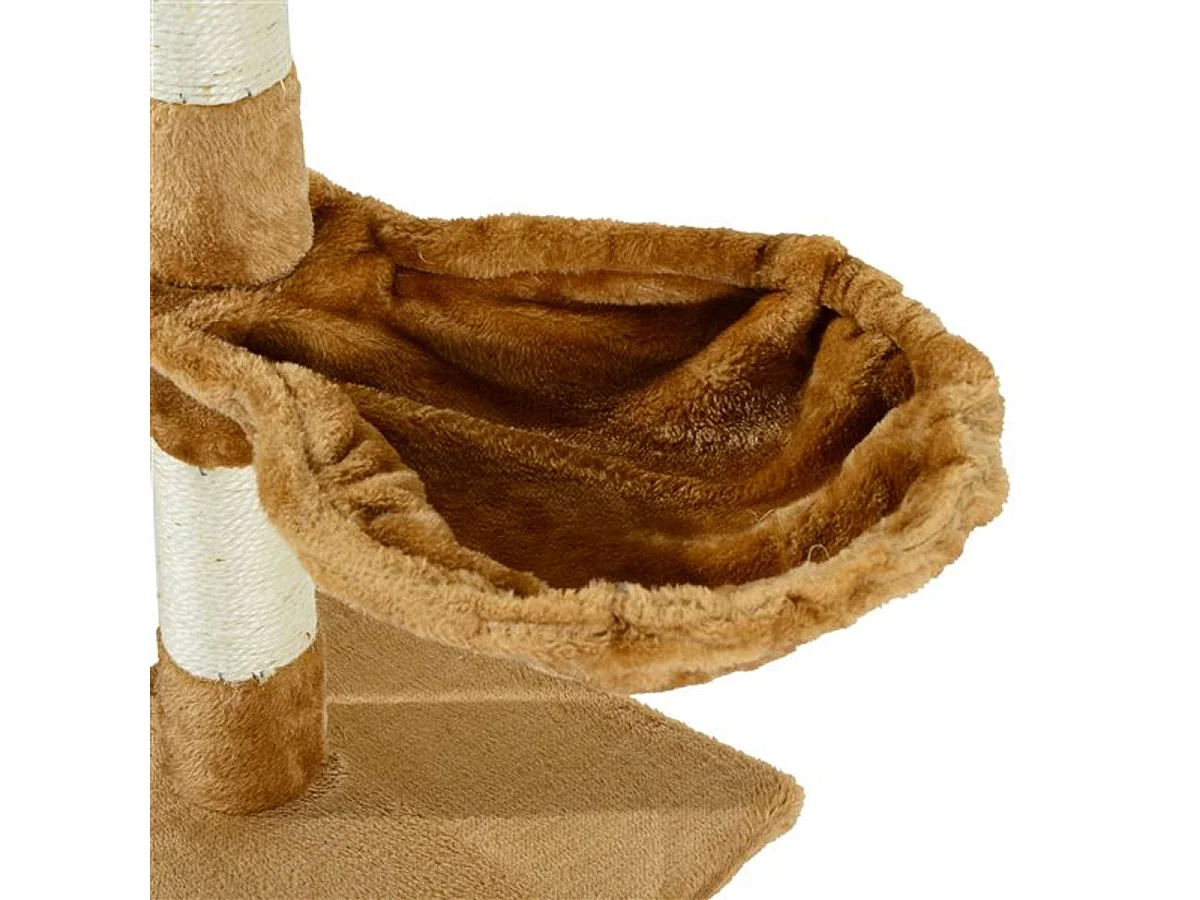 Árbol para gatos marrón 30x55x96cm PawHut