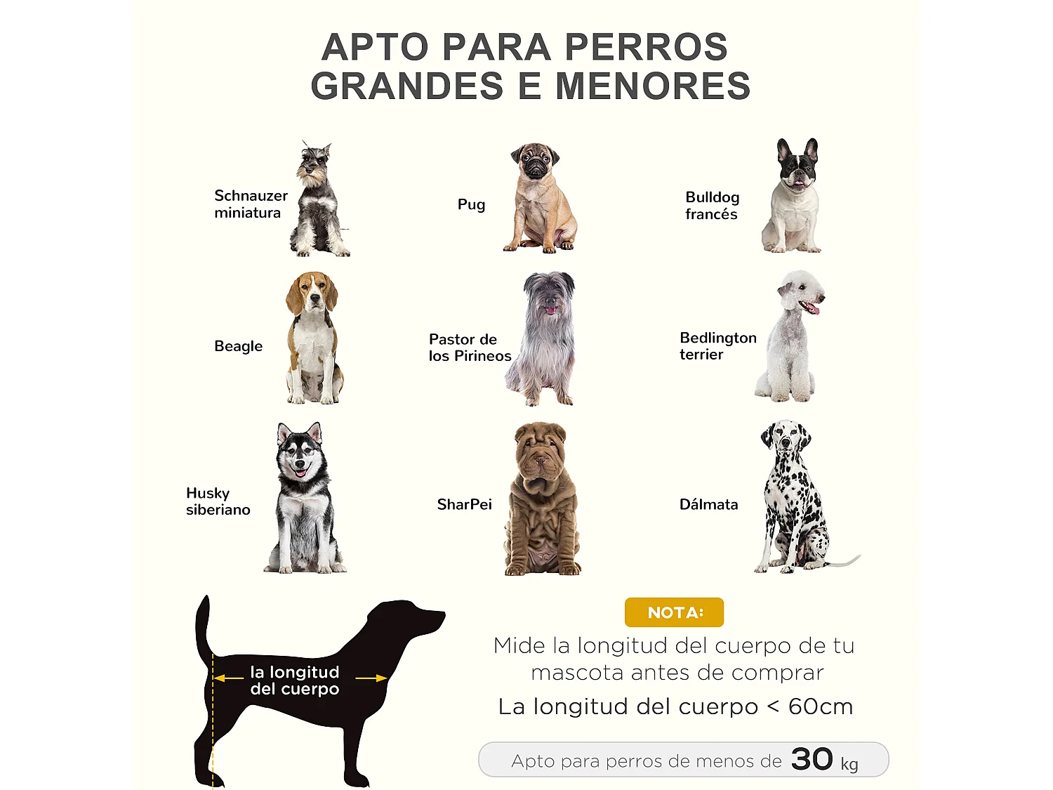 Cama elevada para perros café 92x76x18 cm PawHut