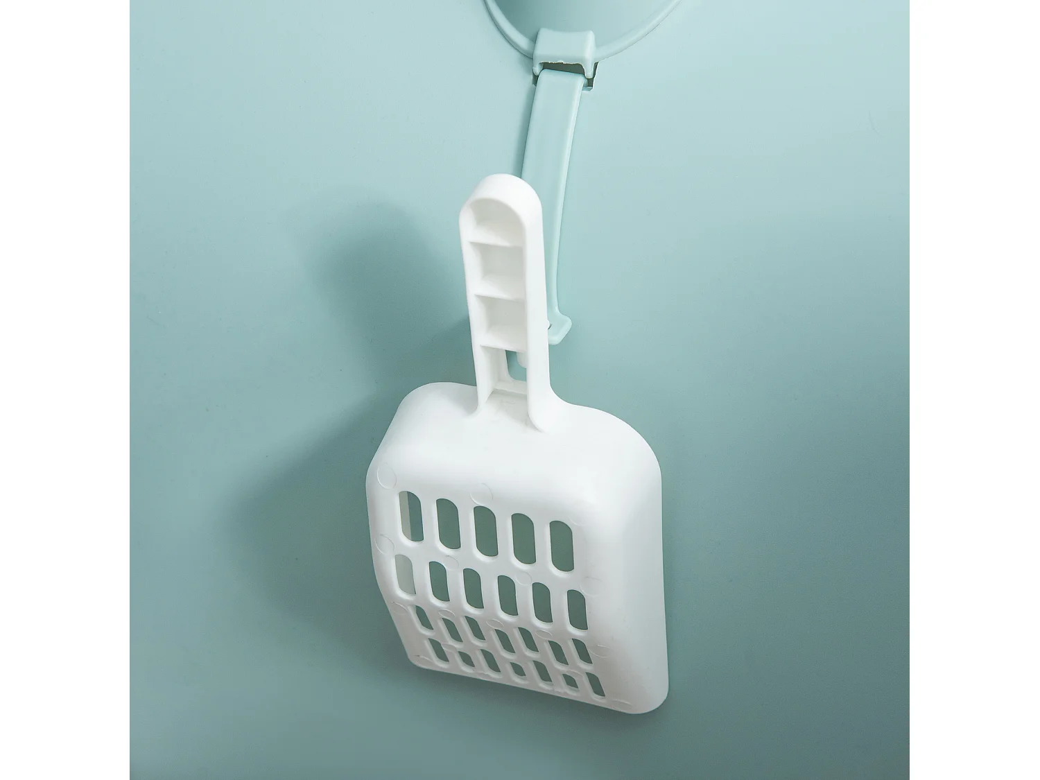 Arenero para gatos verde 43x44x47 cm PawHut