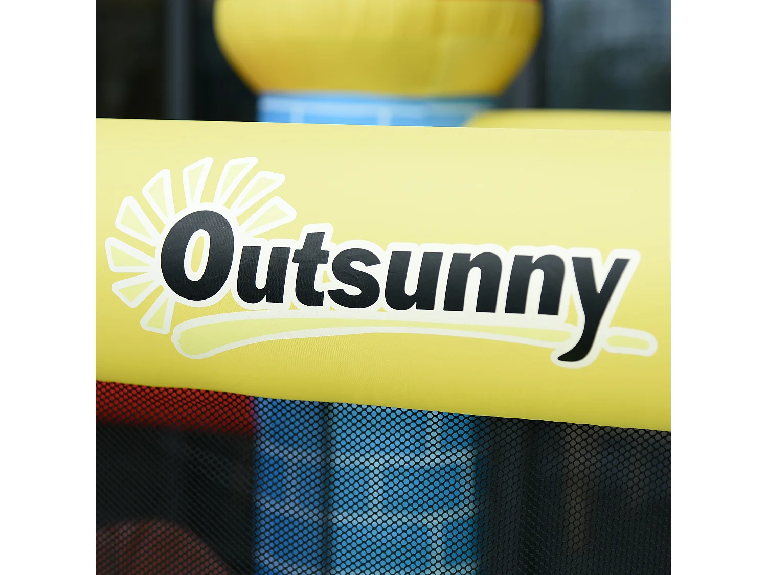 Castillo inflable infantil multicolor 280x260x210 cm Outsunny