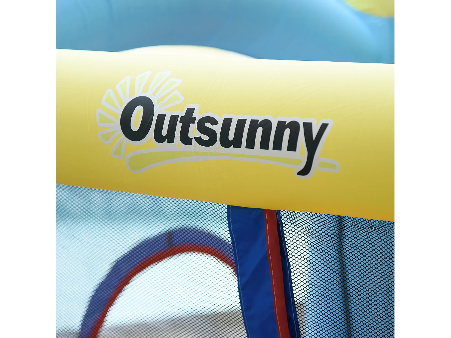 Castillo inflable infantil multicolor 360x175x180 cm Outsunny