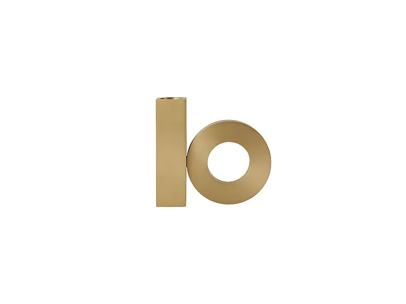 Bougeoir en laiton Living