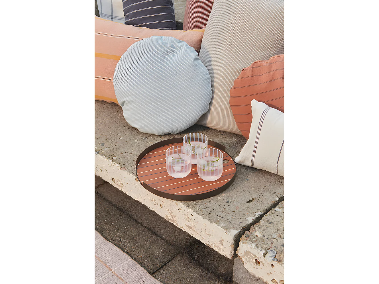 Plateau en acier Living