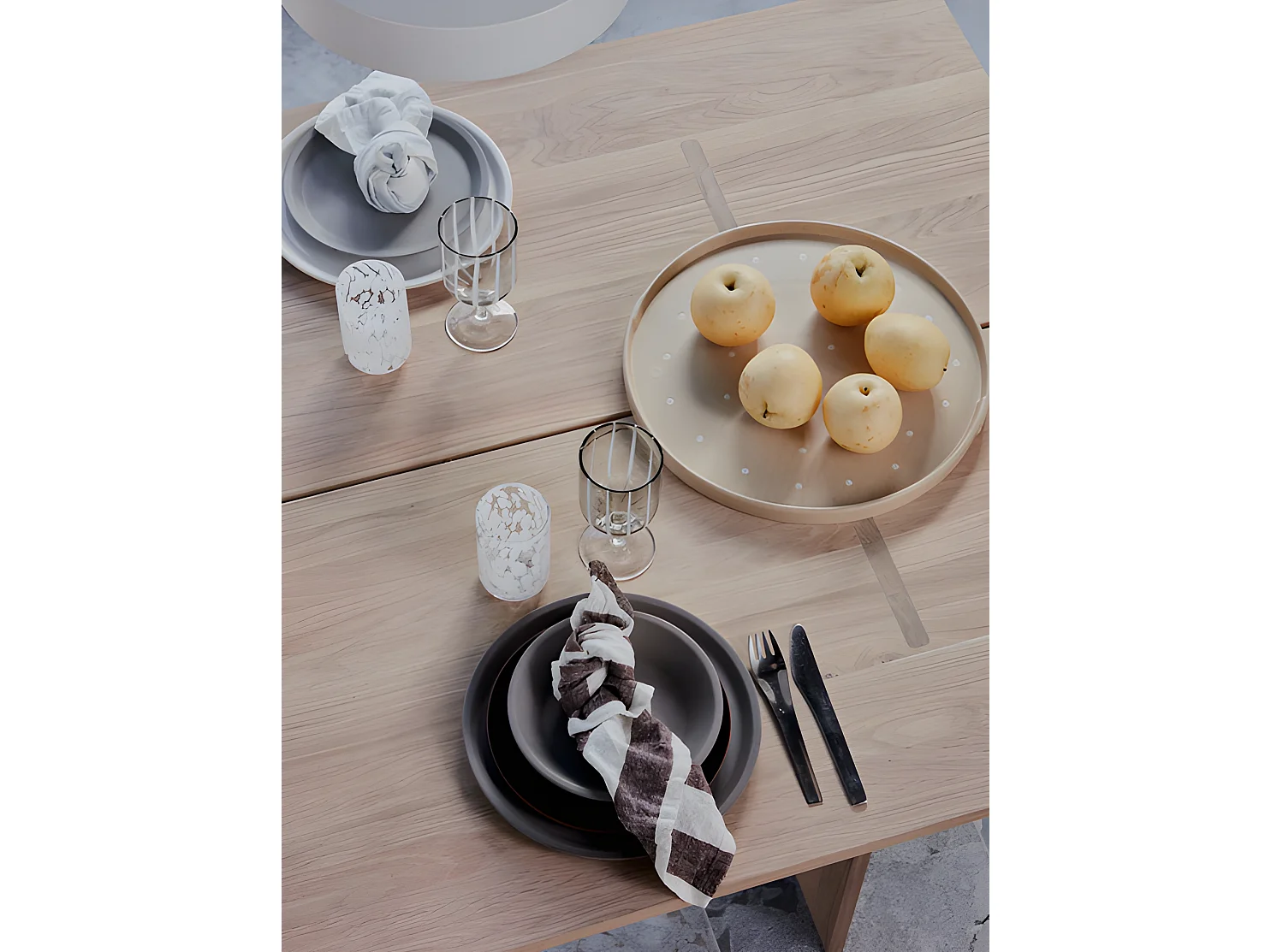 Plateau en grès Living