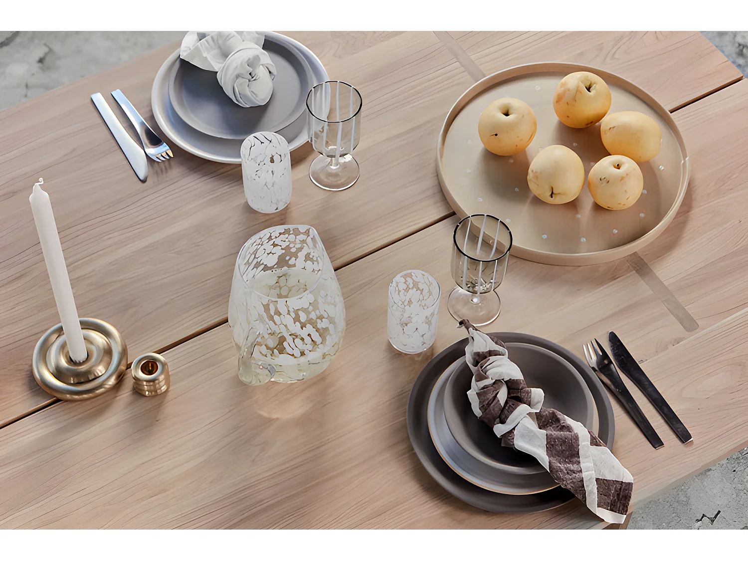 Plateau en grès Living