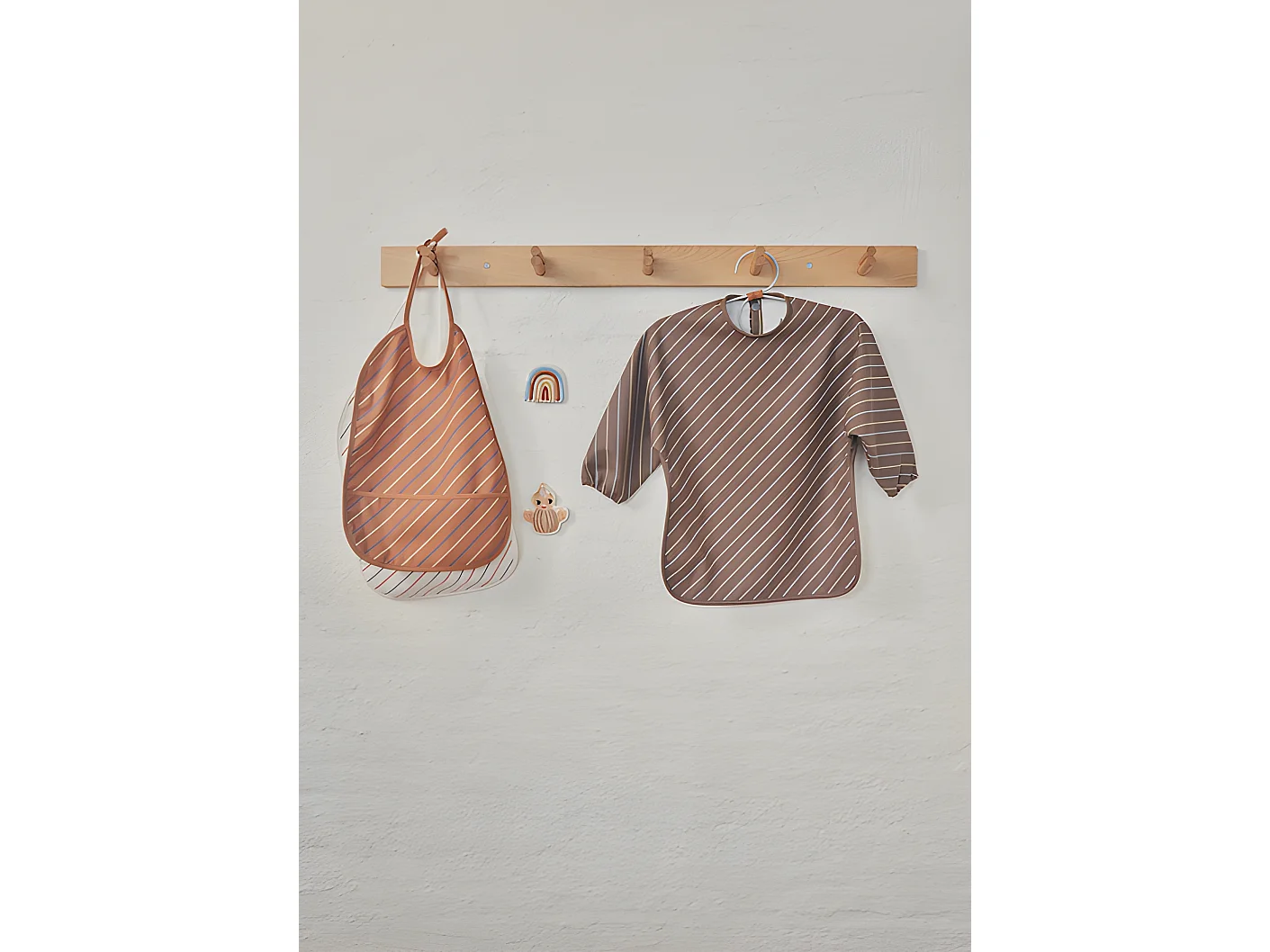 Bavoir en polyester recyclé Mini