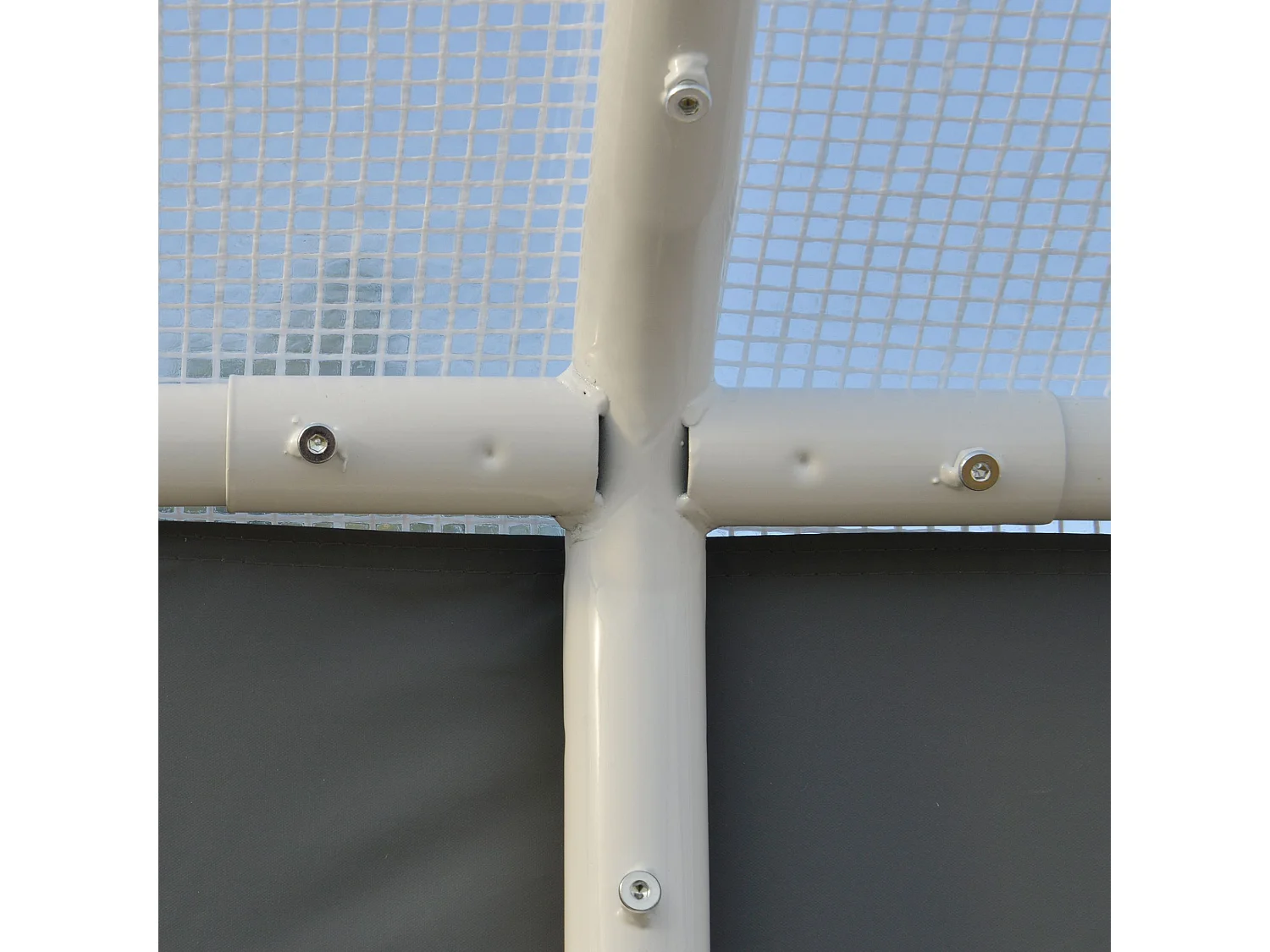 Invernadero de jardín blanco 600x300x280 cm Outsunny