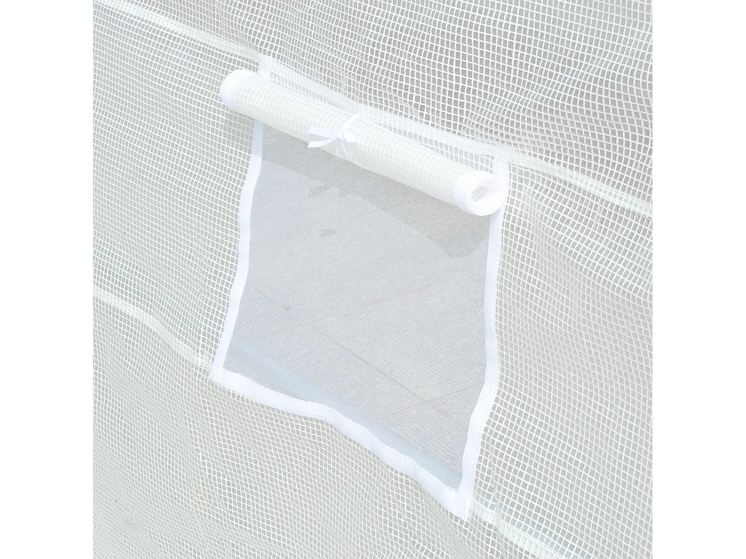 Cubierta de invernadero blanco 600x300x200 cm Outsunny