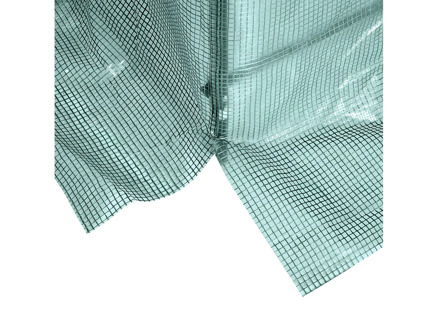 Invernadero de jardín verde 245x200x198 cm Outsunny