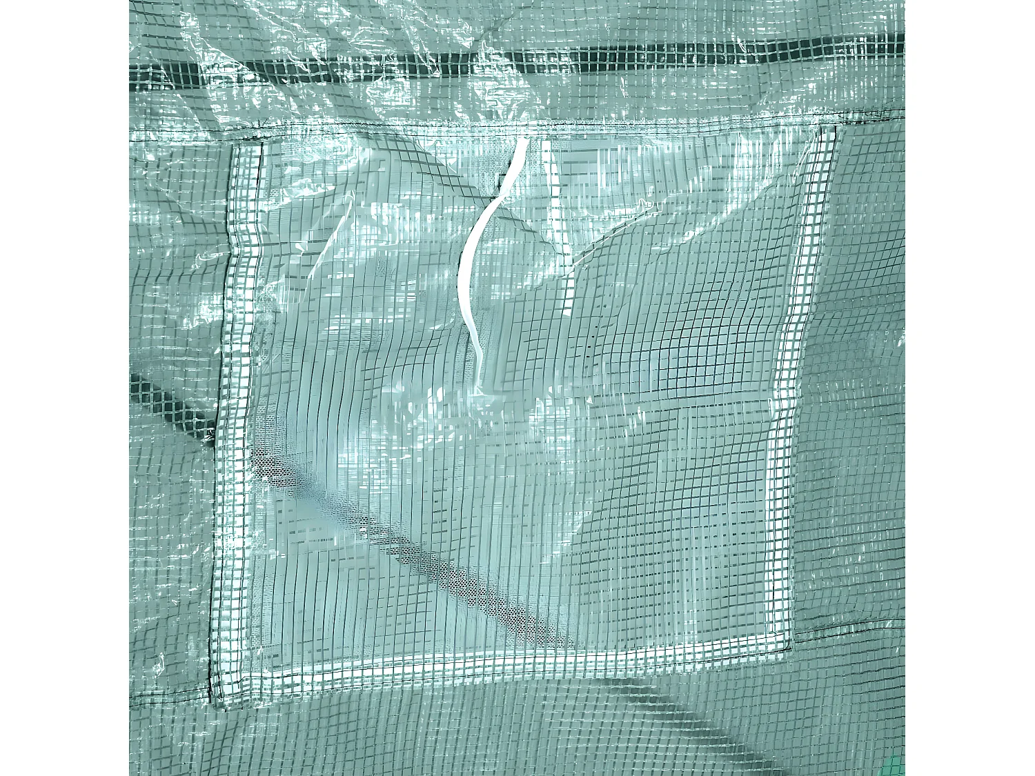 Invernadero de jardín verde 245x200x198 cm Outsunny