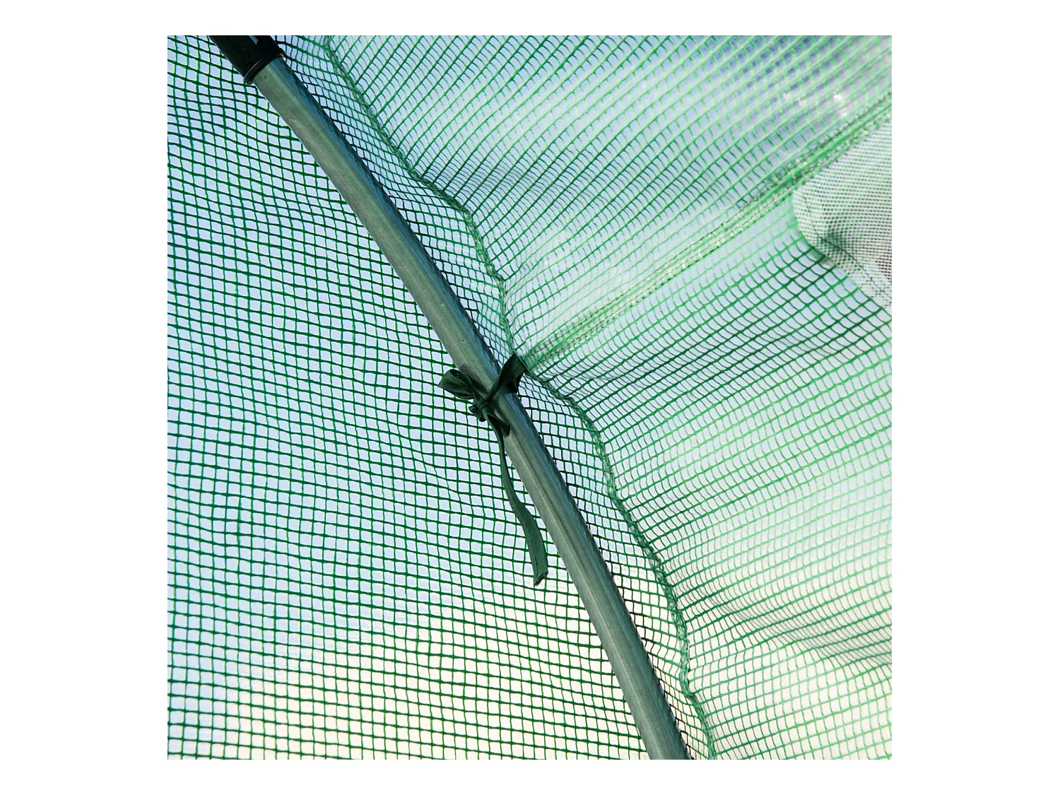 Invernadero de jardín verde 600x300x200cm Outsunny