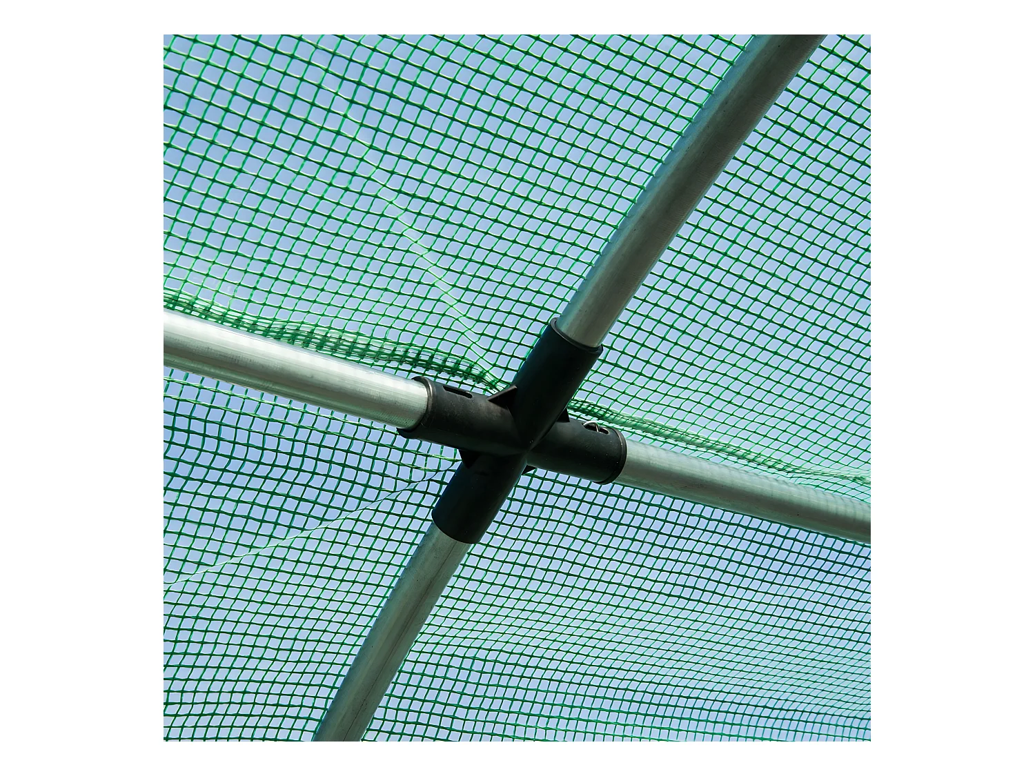 Invernadero de jardín verde 600x300x200cm Outsunny