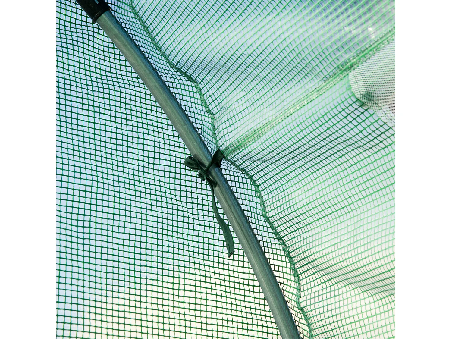 Invernadero de jardín verde 600x300x200cm Outsunny