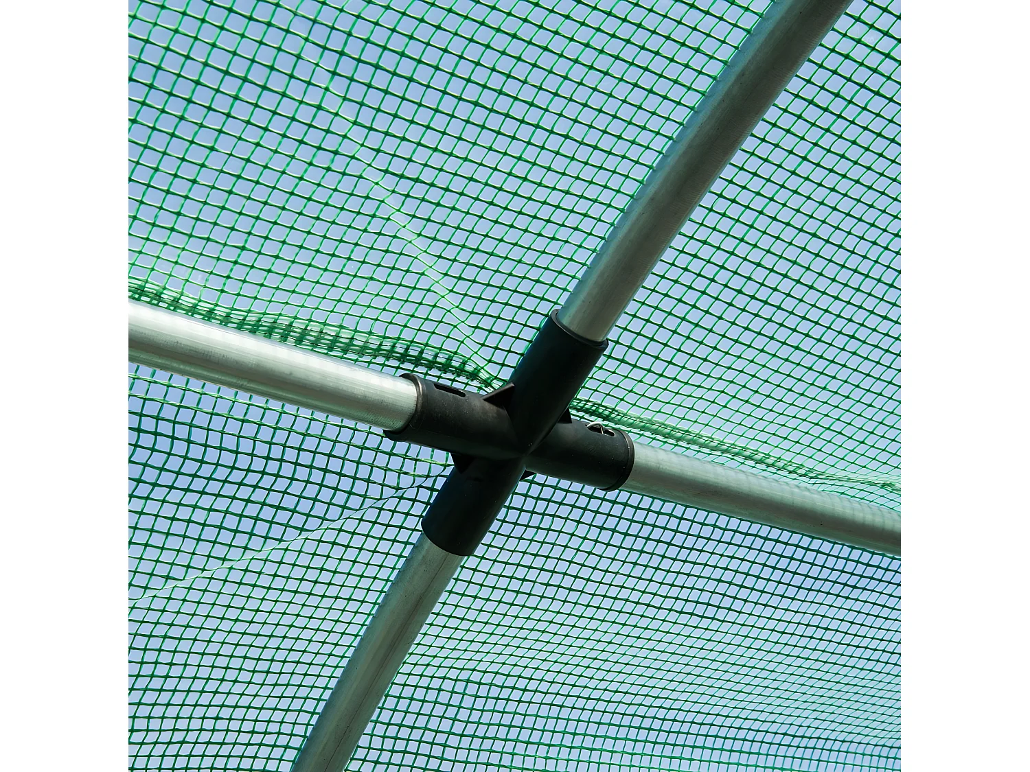 Invernadero de jardín verde 600x300x200cm Outsunny