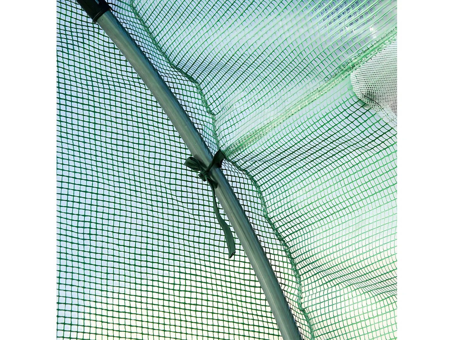 Invernadero de jardín verde 600x300x200cm Outsunny