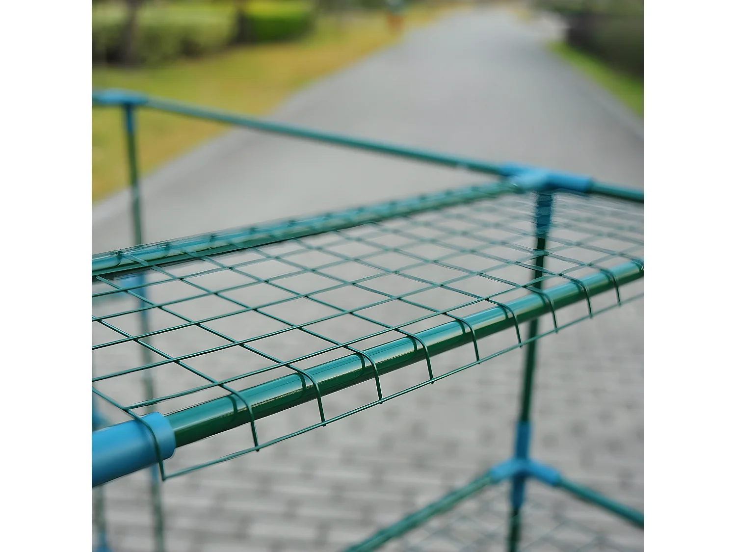 Invernadero de jardín verde 143x73x195cm Outsunny